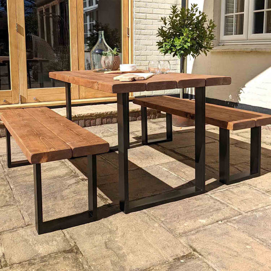 Rustic Garden Table Set