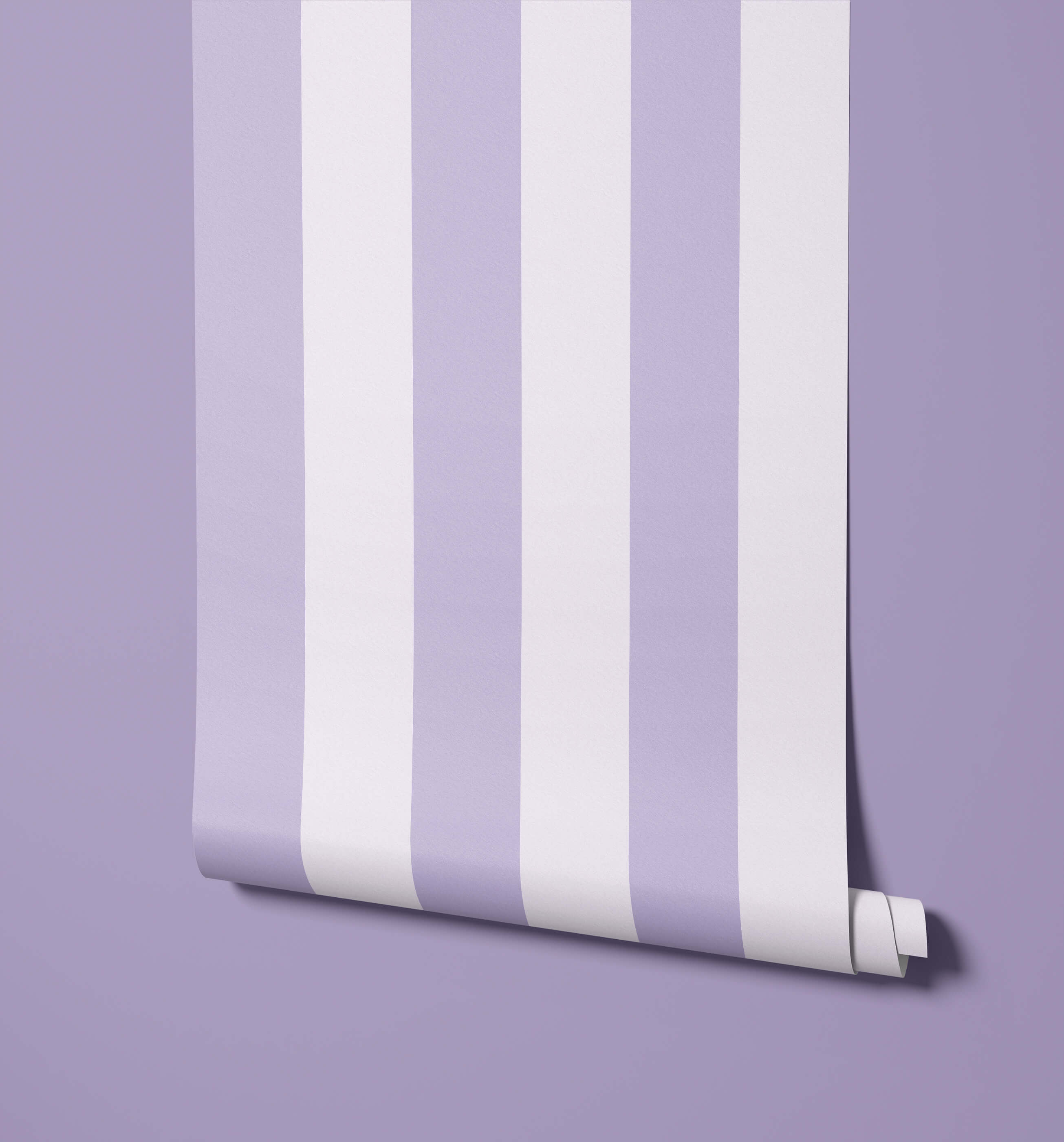 Sorbet Wide Stripe Ice Cream Pastel Wallpaper