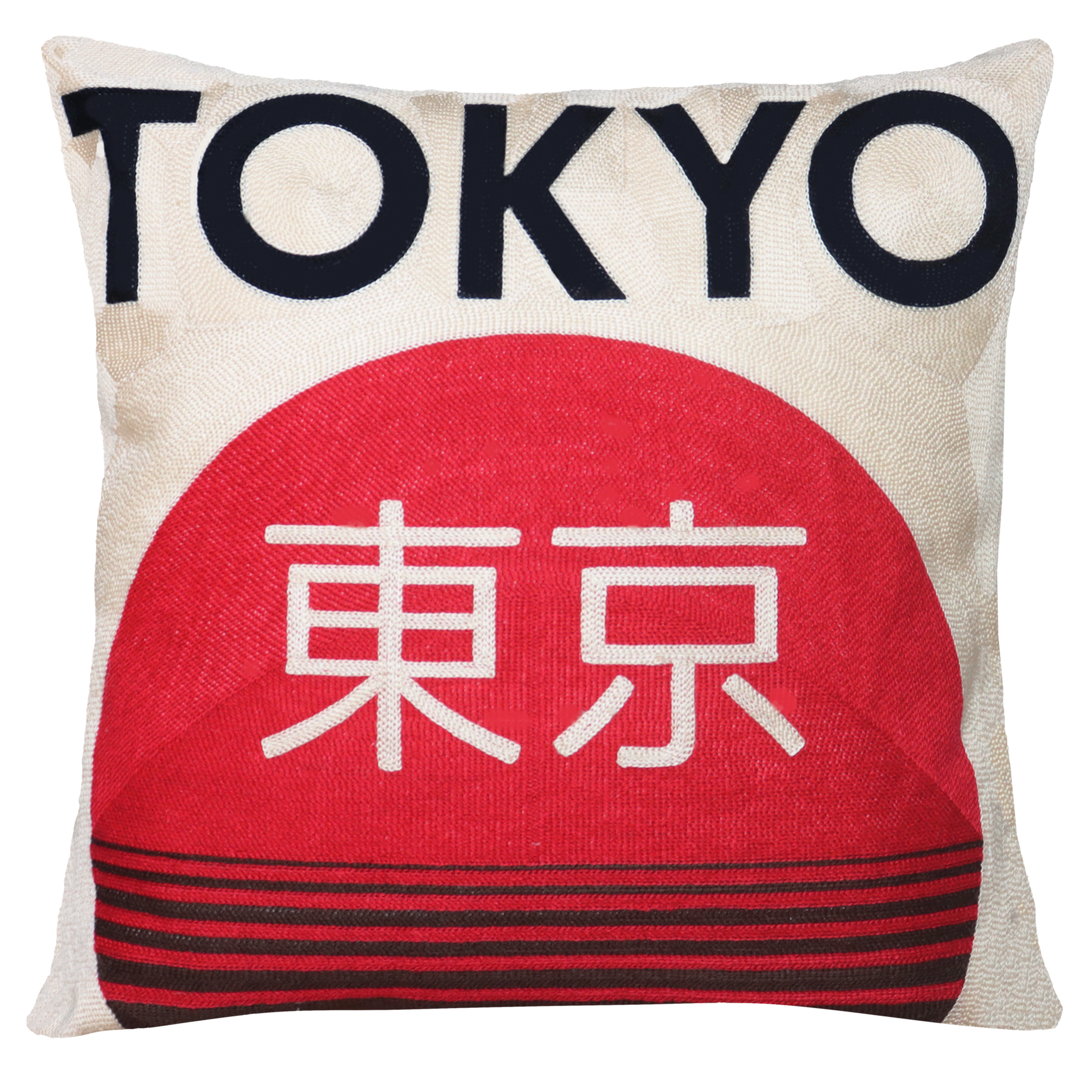 Tokyo Needlepoint Cushion