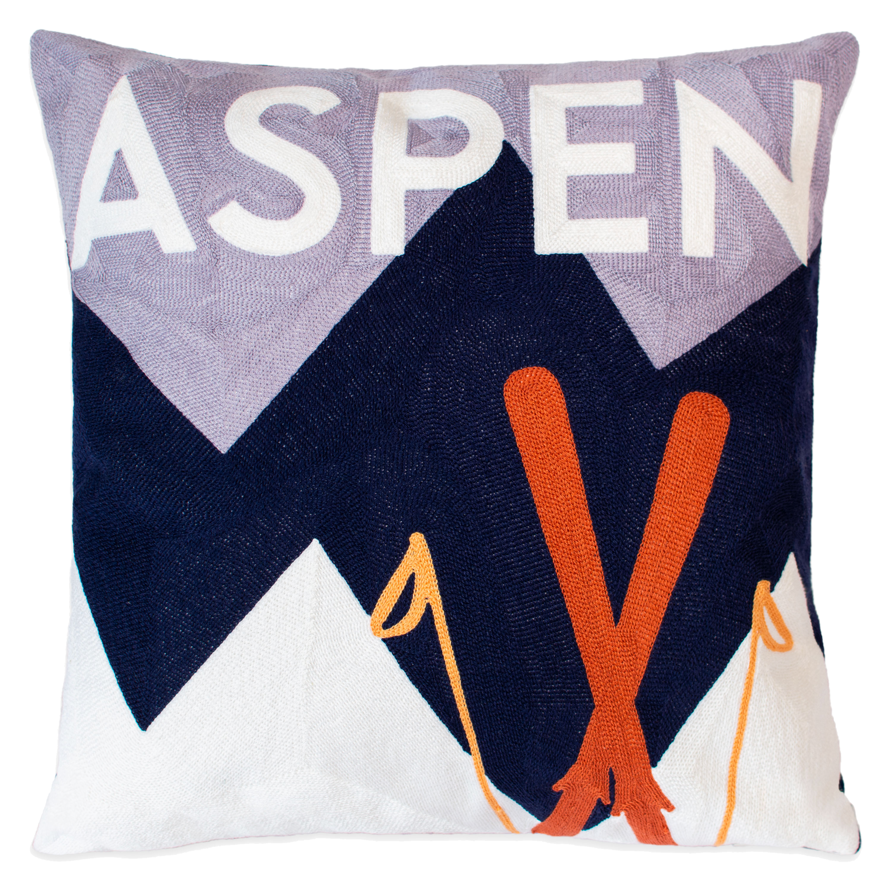 Aspen Needlepoint Cushion