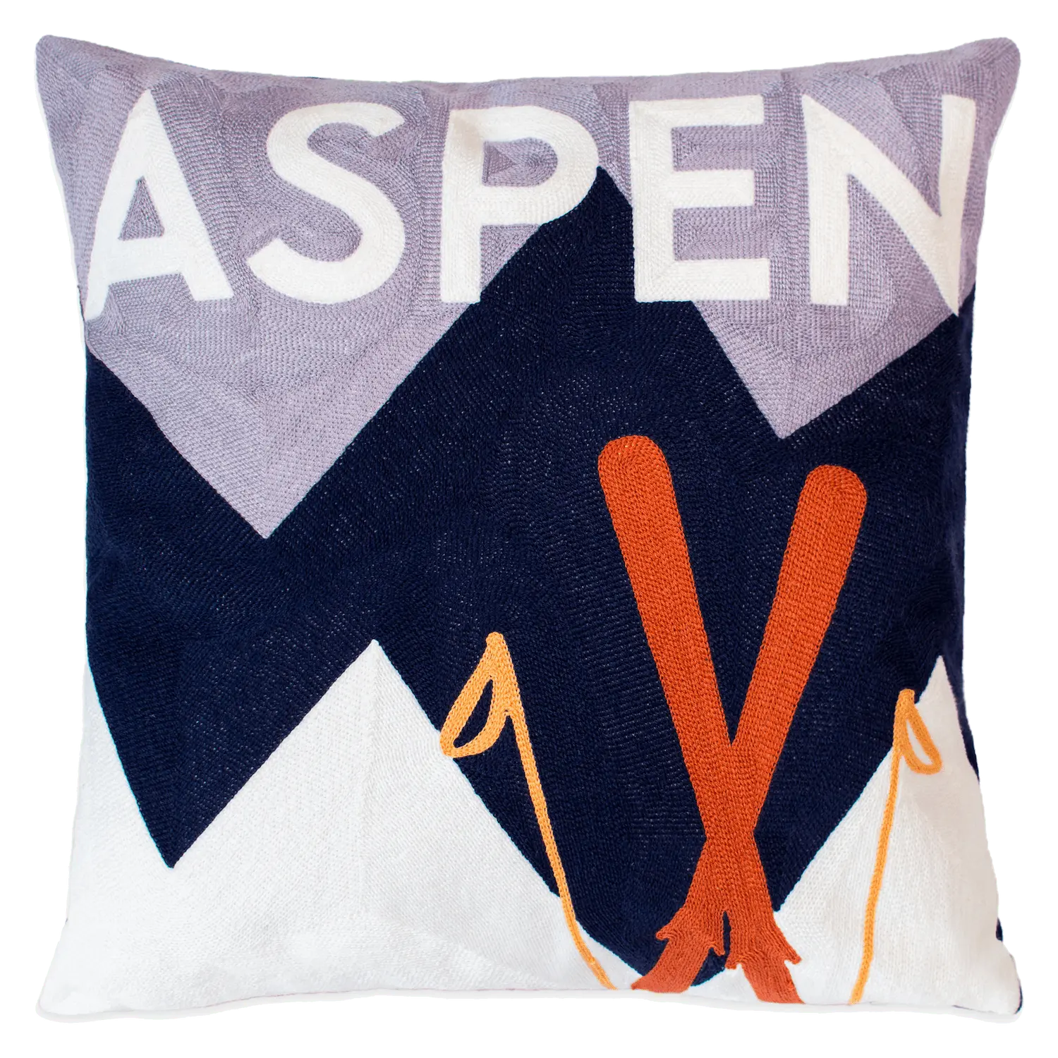 Aspen Needlepoint Cushion