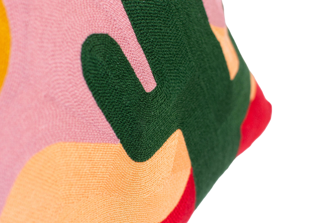 Tulum Needlepoint Cushion